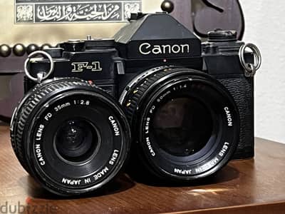 Canon F1 with 50 1.4 ssc and 35 f2.8