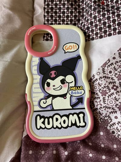 جراب آيفون X / XS شخصية كورومي Kuromi بحالة ممتازة