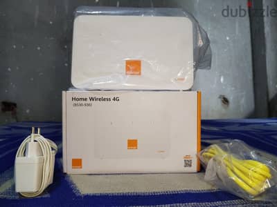 راوتر اورنج Home 4G plus بالكرتونه والشاحن والكابل زيرو مستعمل ١٠ أيام