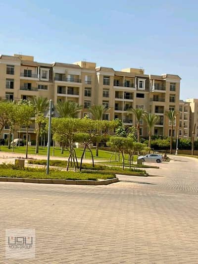 شقة ريسيل بعقد قديم من المالك فى موقع مميز جدا على لاند اسكيب -  فى مدينة المستقبل كمبوند سراى بجوار مدينتي
