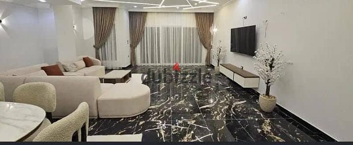 Fully furnished duplex for rent in 5th settlement in Hyde Park compound