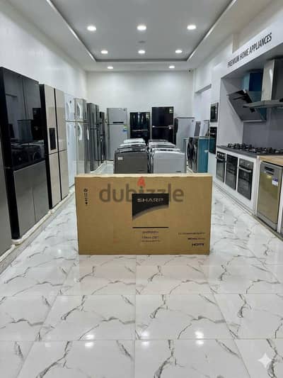 شاشة شارب 55 بوصة 4K بدون فريمات