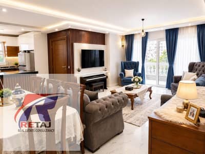 Apartment in a 2023 building, ready to move in, with luxurious finishing, located on a side street off Mohamed El Mokalled Street and near the extensi