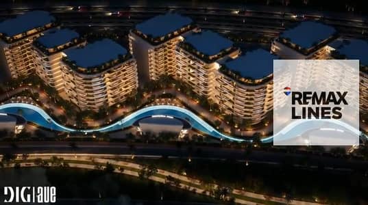 شقة 175م بجاردن 170م في العاصمة الإدارية (R8) | 3 غرف
