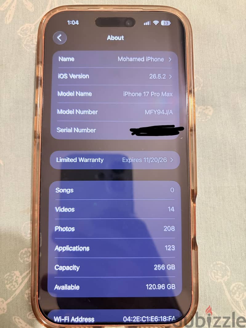 Apple - iPhone 17 Pro Max 5