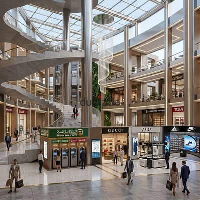 For sale a commercial mall in the gathering 4000 square meters unfinished