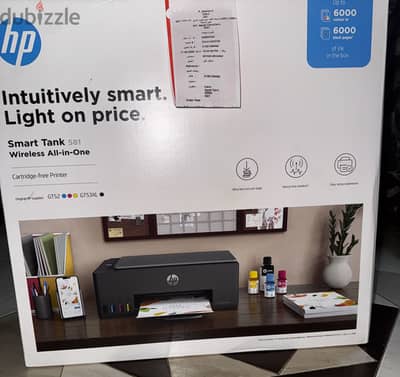Hp581 smart tank wireless all-in-one