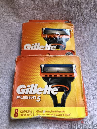 Gillette Fusion 5 Made in USA New SEALD Box