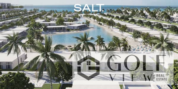 For a quick sale: 150 m townhouse in Salt, Develop Egypt, North Coast—prime location with sea view and directly across from the marina—lowest total co