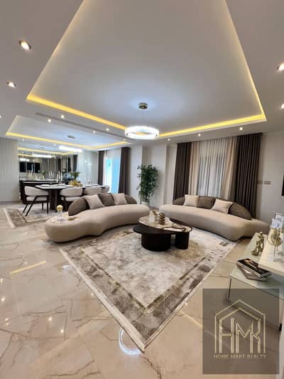  apartment 191m immediate delivery, fully furnished with furniture, appliances, air conditioning, and kitchen + private garage, within a complete compound and already inhabited. The price is 12 million cash — exclusive offer for a limited time, receive it and live now and pay the rest in installments over a year!