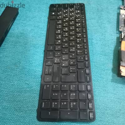 قطع غيار HP ZBook 15 G2  كيبورد اصليه وفانه كامله