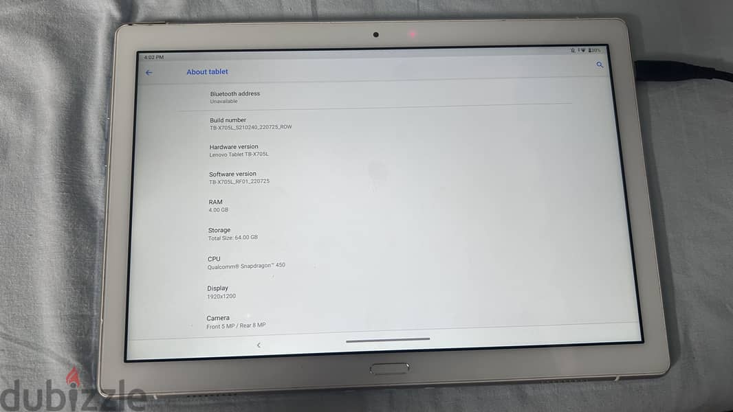 Lenovo tap p10 6