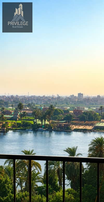 Apartment on the Nile Corniche Direct    175 m net 150 m  Super Lux finishing