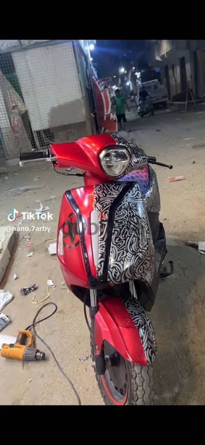 اسكوتر دايو سونك مفهوش حاجه لسه جديد سبب البيع محتاج فلوس
