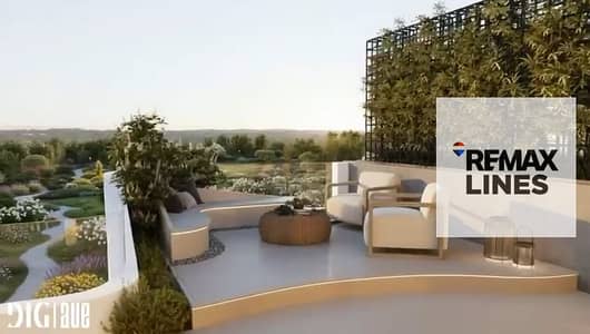 Apartment for sale in R8 New Administrative Capital | 185m + Garden 90m | 3 rooms | 10% down payment and 6 years installment