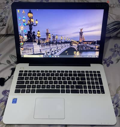 لاب توب اسوس cori3 الجيل الرابع بحاله ممتازه