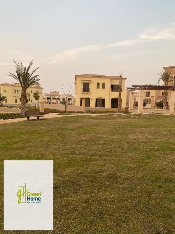 303m Standalone Villa for Sale in City Gate Diar Qatari New Cairo Prime Location on Landscape View
