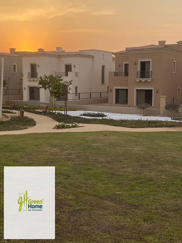 303m Standalone Villa for Sale in City Gate Diar Qatari New Cairo Prime Location on Landscape View