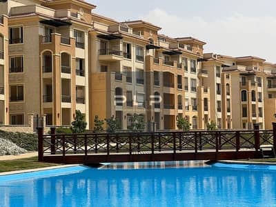 Apartment for sale, resale below market price, immediate handover, ready to move in, finished with air conditioning, in Stone Park Compound view pool
