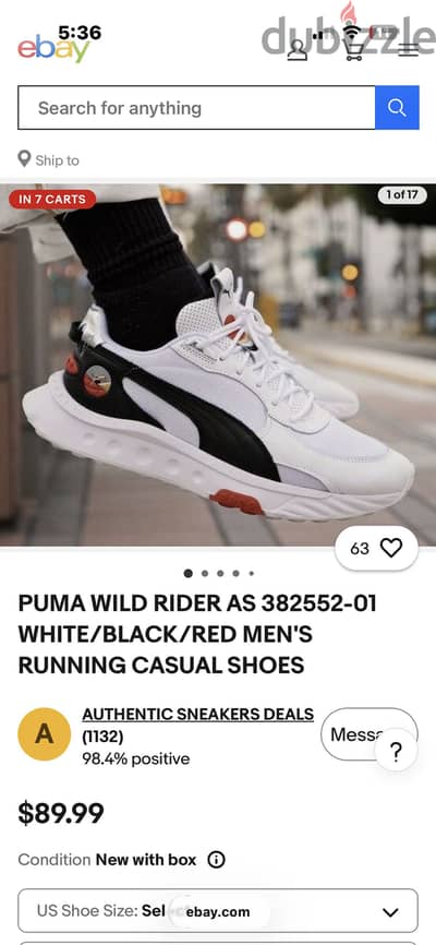 Puma running casual shoes