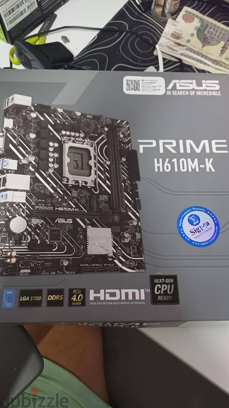 h610m k ddr5 1