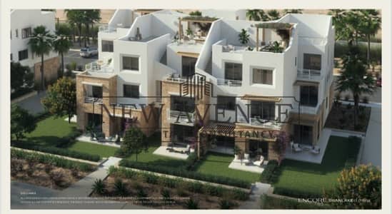 شاليه للبيع متشطب بالكامل بالمطبخ والتكيفات فى سوان ليك الجونه swan lake el gouna بمقدم و اقساط على ٧ سنين على اللاجون مباشره