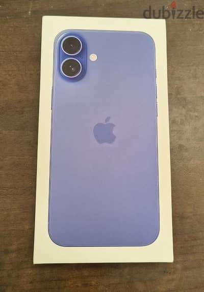 للبيع iPhone 16 Plus سعة 128GB باللون الأزرق، الجهاز حالته ممتازة
