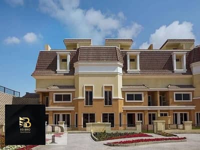 S-Villa  للبيع Landscape View وقريبة من الـ Clubhouse في سراي، القاهرة الجديدة (بجوار مدينتي) - بتقسيط علي 12 سنة