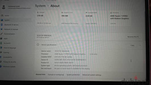 HP ProBook 445 G7 (Ryzen 7)