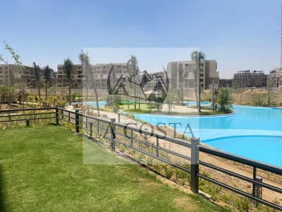 شقة بحري بفيو لاندسكيب مفتوح | كمبوند بالم هيلز التجمع الخامس | 150م