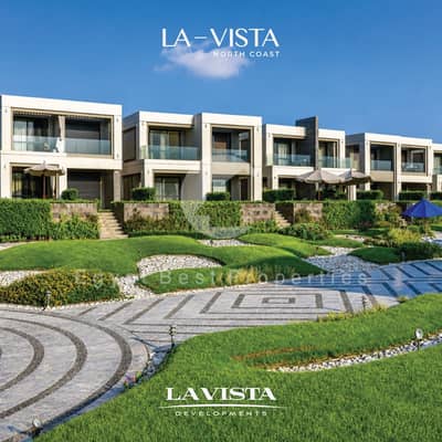 twin housefor sale with a direct lagoon view 5% down payment  in la vista  North Coast