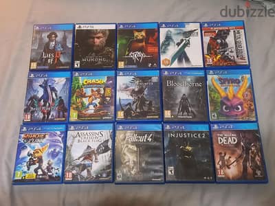 ألعاب ps4, ps5 للبيع