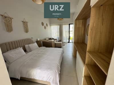 Lagoon front chalet fully finished with ACs 9 year installments Prime investment in Ras El Hekma near Modon La Vista Koun Zahra Playa and Seashell