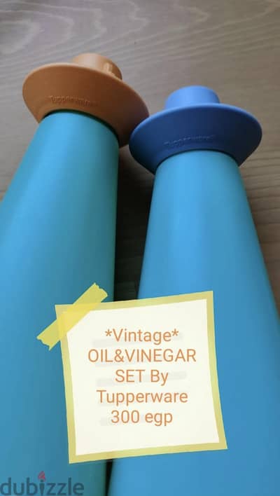 Oil & Vinegar Set by Tupperware