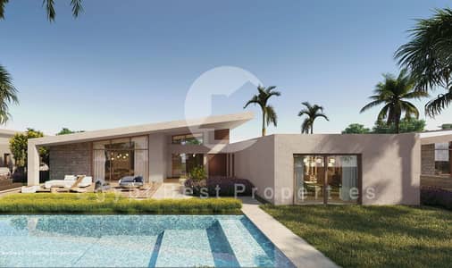 For Sale Own  Luxury Standalone One Story 1st Row Fully Finished With AC's With 5%DP Over 8Years Lowest Price in Ramla North Coast