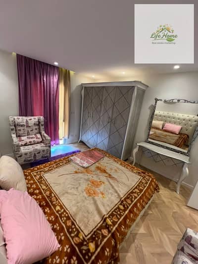 For rent in Al-Rehab, an apartment with ultra-super Lux finishes, furnished modern, ready for housing