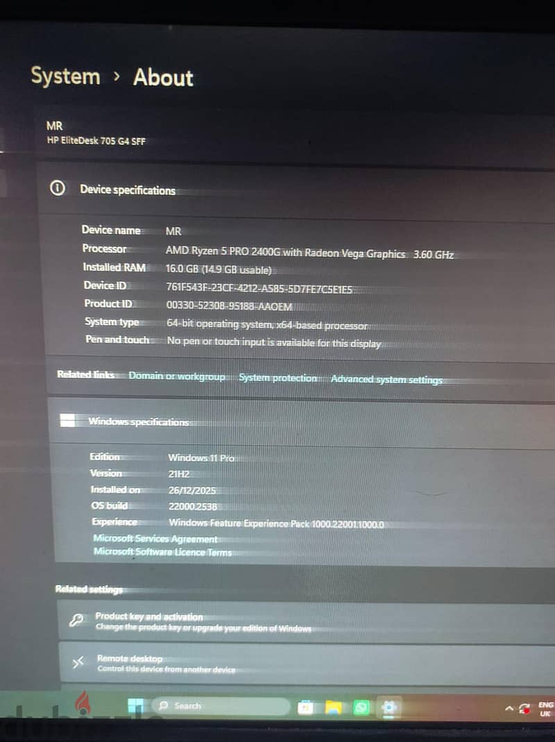 hp elitedisk 705 g4 1