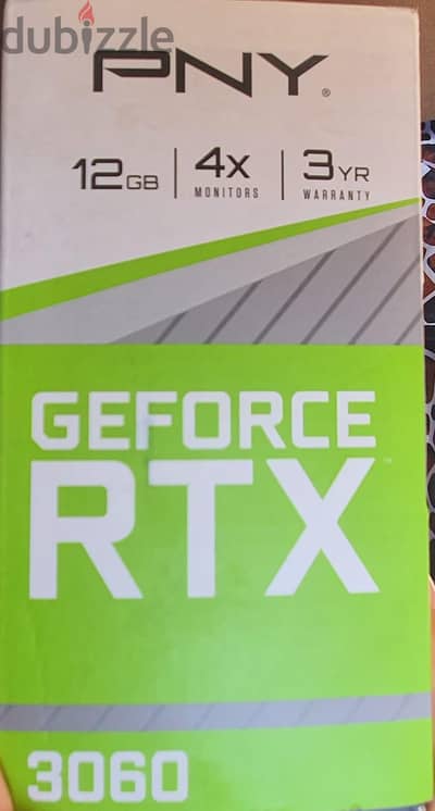 للبيع كارت شاشة RTX 3060 12GB