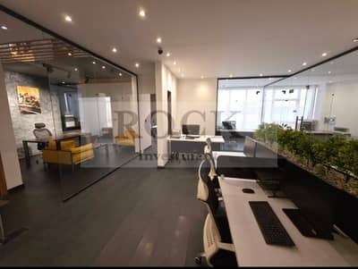 For Sale 154 sqm Fully Finished Administrative Office in the Fifth Settlement Ready to move East Walk Mall, New Cairo,