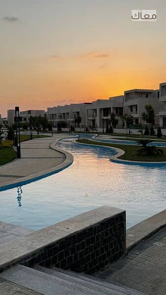Townhouse with immediate delivery finished in the best stage of the compound with an area of 228m