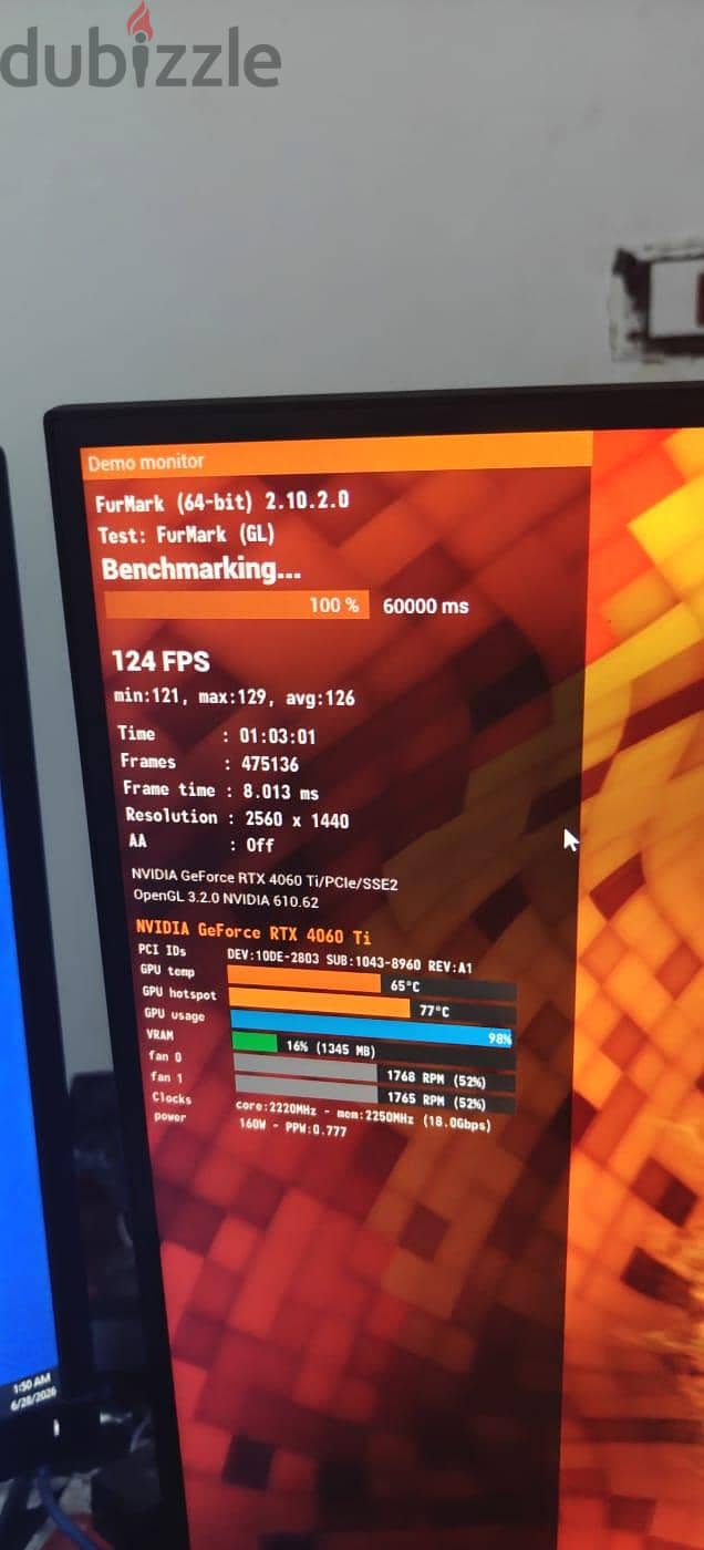 Asus Rtx 4060Ti 8G Oc Edition 6