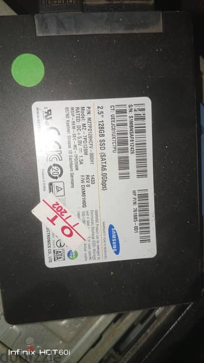 Samsung SSD 128GB