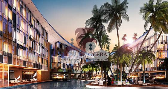 شقه للبيع في Lake View Res جولدن سكوير متشطبه بالفرش غرفتين بالباركينج فيو رائع