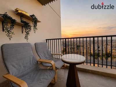 Smart Home Hotel Apt for Rent in ZED Towers Sheikh Zayed – 2BR, Open View, Full Voice Control (Daily/Monthly) (For families only)