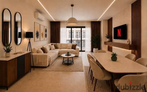 Apartment for rent 136m in Fifth Square Compound in the Fifth Settlement with furniture