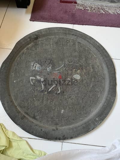 ديكور صينية نحاس اصفر
