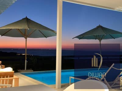 value for price | Palm Hills Last Stand Villa Sea View Fully Finished First Row on the Sea | In Hacienda Ras El Hekma | North Coast