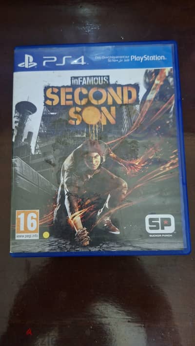inFamous: Second Son PS4/PS5 Disc/CD