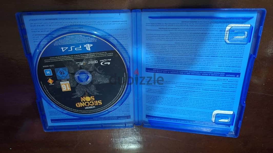inFamous: Second Son PS4/PS5 Disc/CD 1