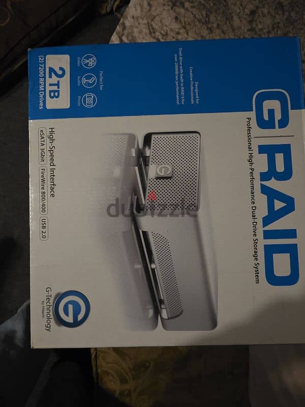 G Raid hdd 2TB 4
